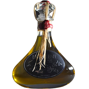 Оливковое масло первого холодного отжима Mon Ermitage «Excellent» Classic, Мон Эрмитаж Эксцелент Классик в деревянной упаковке, 0.5л, стекло