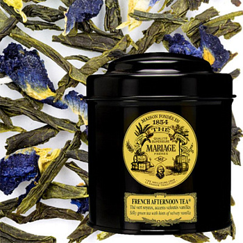 Зеленый чай Mariage Freres French Afternoon Tea, Марьяж Фререс Френч Автернун банка 100 гр