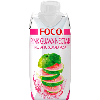 Нектар розовой гуавы "FOCO" 330 мл