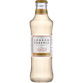 Напиток «London Essence» Delicate London Ginger Ale, Лондон Эссенс Джинжер Эль 0.2л, стекло