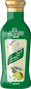Aziano сок Аннона с семенами чиа, 265 мл, 24 шт/уп, стекло