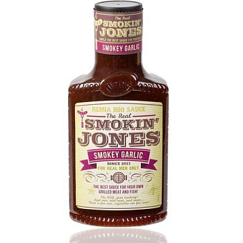 Соус «Remia» Smokin Jones BBQ, Ремиа Смокин Джонс с чесноком 450мл, пластик