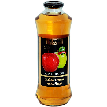 Нектар (АМА) Яблочный с мякотью 0.75л, стекло