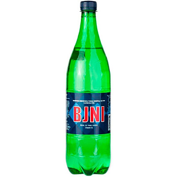 Минеральная вода «BJNI», БЖНИ 1л, с газом, пэт