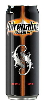 Энергетический напиток Адреналин Раш 0.5л, банка