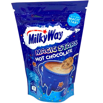 Горячий шоколад «Milky Way» Hot Chocolate Magic Stars, Милки Вэй, Магические Звезды 140гр, пакет