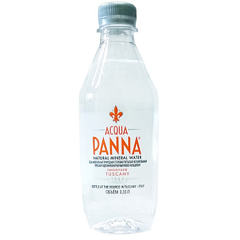 Минеральная вода без газа Acqua Panna Аква Панна. 0,33л Пластик