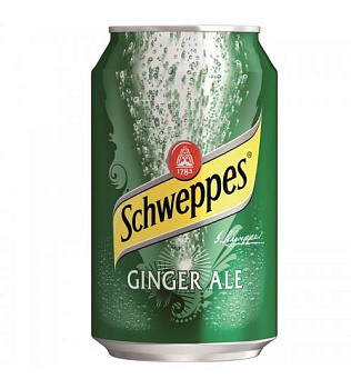 Schweppes Ginger Ale (Швепс Джинжер Эль) 0.355 ж