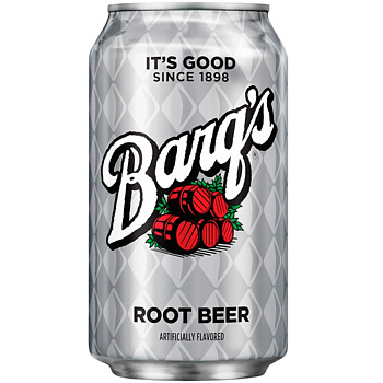 Напиток «Barq's» Root Beer, Баркс Корневое пиво, 0.355мл, банка