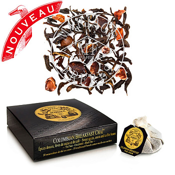 Черный чай Mariage Freres Colombian Breakfast Chai, Марьяж Фререс Коломбиан Бреакфаст 75 гр