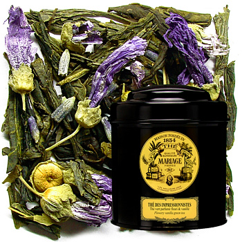 Зеленый чай Mariage Freres The Des Impressionnistes, Марьяж Фререс Импрессионистс банка 100 гр