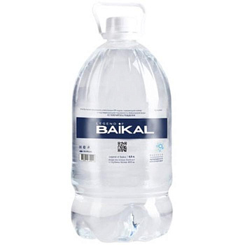 Минеральная вода «Legend Baikal», Легенда Байкала 4.9 л. (2шт. в упаковке)