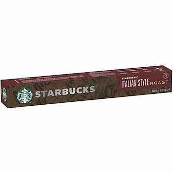 Кофе в капсулах «Starbucks» Italian Style Roast, Старбакс Итальянский Стиль (10 шт) для кофемашин (Формат: Nespresso)