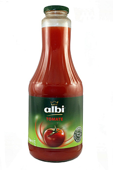Сок "ALBI" томатный 100% 1л Стекло