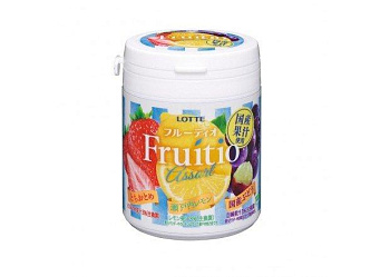 Жвачка Frutio Assort Family Botte фруктовое ассорти, банка