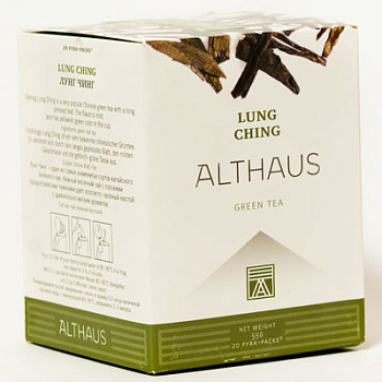 Зеленый чай Альтхаус Лунг Чинг Lung Ching Pyra-Pack 15 шт.