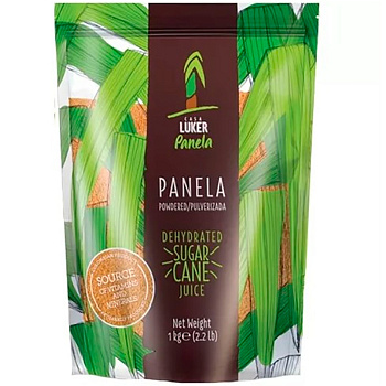 Органический нерафинированный тростниковый сахар Luker «Panela», Лукер Панела 1000г