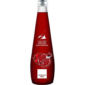 Лимонад «Shalbuz», Шалбуз 0.5л, Гранат, газ, стекло