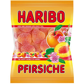 Мармелад «Haribo» Pfirsiche, Харибо Персик, 175гр