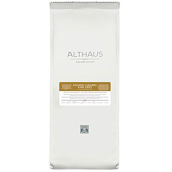 Чай ALTHAUS Golden Earl Grey Caramel Эрл Грей Золотая Карамель, 200гр.
