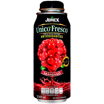 Сок Jumex Arandano, Джумекс Клюква 0.473л, алюминиевая бутылка