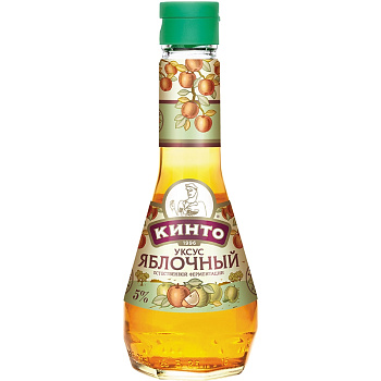 Уксус «Кинто» яблочный 5%, 0.25гр