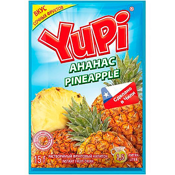 Растворимый напиток "YUPI" Ананас 12гр