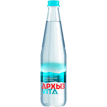 Минеральная Вода «Архыз Vita» 0.5л, стекло, без газа