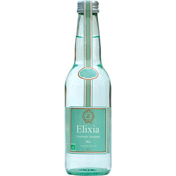 Лимонад «Elixia» Organic Bio Basil, Эликсия Базилик 0.33л, газ, стекло