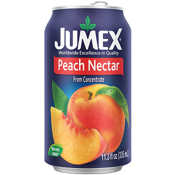 Jumex Peach Nectar, Джумекс Персик Нектар 0.335, банка