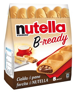 Печенье «Nutella» B-ready, Нутелла Б Рейди 132гр