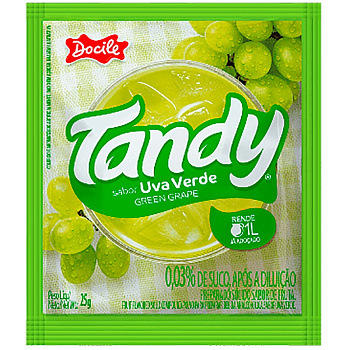 Растворимый напиток «Docile Tandy» Green Grape, Дасел Танди Зеленый Виноград 15шт/уп, 25гр