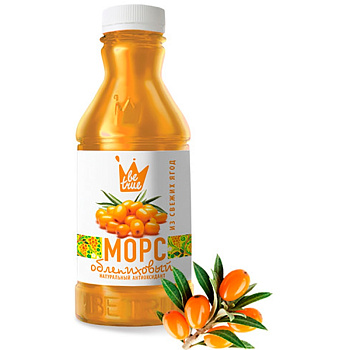 Морс Облепиховый «Be True» прямого отжима, 880мл, пластик