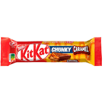 Kit Кat Chunky Caramel, Кит Кат Чанки соленая карамель 43.5гр