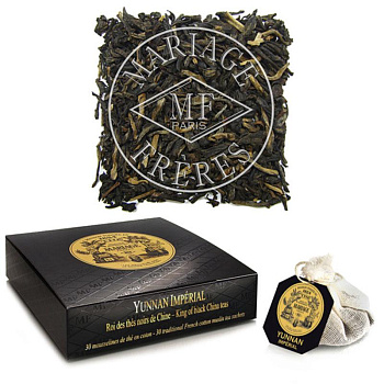 Черный чай Mariage Yunnan Imperial, Саше 75 гр