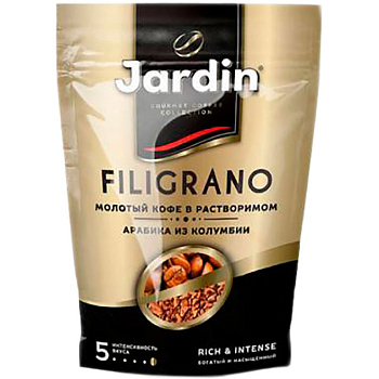 Кофе «Jardin» Филиграно, 75г, пакет