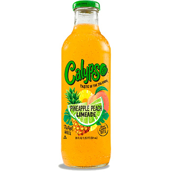 Напиток Calypso Ананасовый лаймонад  "Pineapple Peach Limeade" 0.591 л.