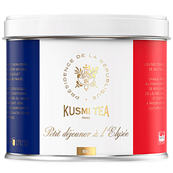 Kusmi tea "Petit dejeuner a IElysee", "Елисейский Дворец" (BIO, Organic Tea), банка 100гр Kusmi tea "Petit dejeuner a IElysee", "Елисейский Дворец" (BIO, Organic Tea), банка 100гр
