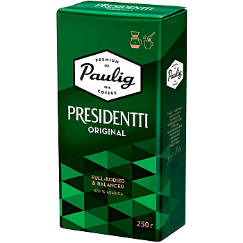 Кофе «Paulig» Президент 250г, молотый