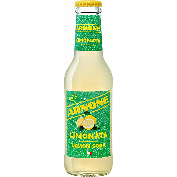 Напиток безалкогольный Arnone Limonata, Арноне Лимоната, 0.2л, стекло