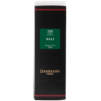 Чай зеленый ароматизированный «Dammann» The vert Bali, Бали (пакетированный), 24x2гр Чай зеленый ароматизированный «Dammann» The vert Bali, Бали (пакетированный), 24x2гр