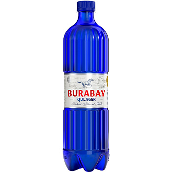 Минеральная вода «Qulager-Burabay» 1л, с газом, пэт
