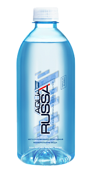 Минеральная вода Aqua Russa, Аква Русса 0,5 л, без газа, ПЭТ