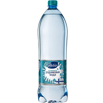 Вода родниковая Valio, негазированная 1,5 л