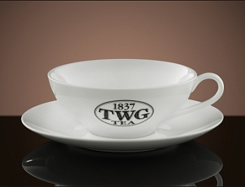 TWG Послеобеденная чайная чашка и блюдце.