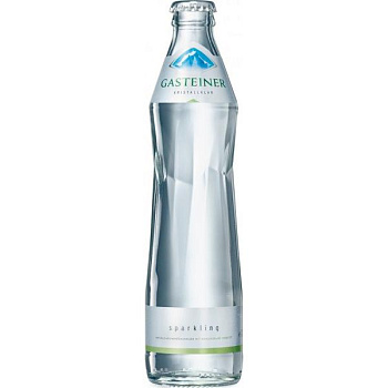 Минеральная вода Гаштайнер (Gasteiner) Кристалклар ГАЗ  0.33л стекло