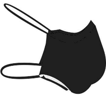 Защитная маска для лица MASCH8 Черный, для взрослых