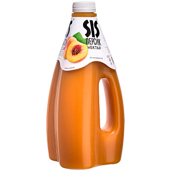 Нектар «SIS» Сис Персик, 1.6л, пэт
