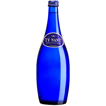 Минеральная Вода «Ty Nant», Ти Нант 0.75л, без газа, синее стекло