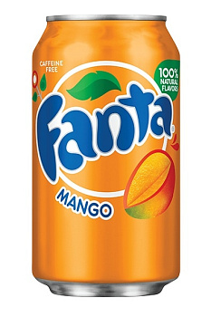 Fanta Mango Фанта Манго 355мл. ж/б (США)
